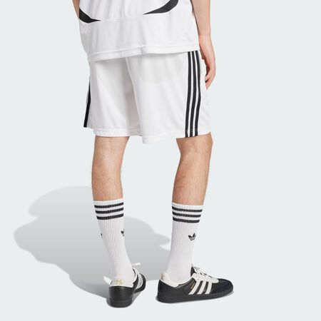 ADIDAS ORIGINALS Adicolor Teamgeist Shorts White / Black MEN