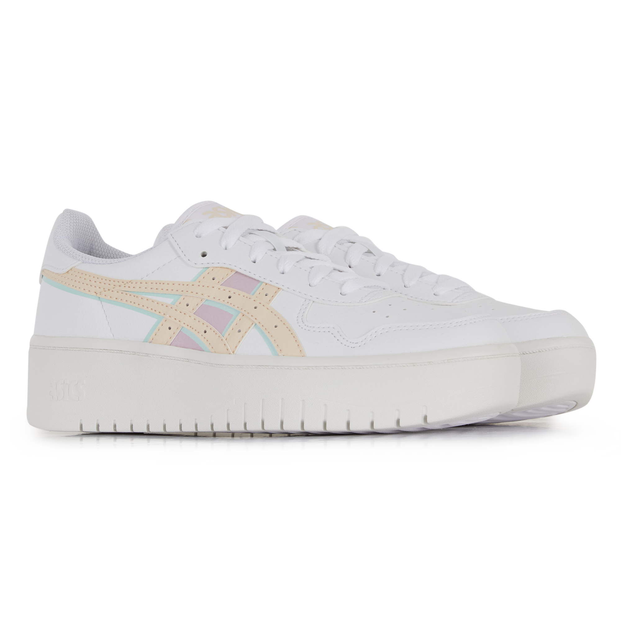 ASICS JAPAN S PF WHITE/PINK SNEAKERS WOMEN