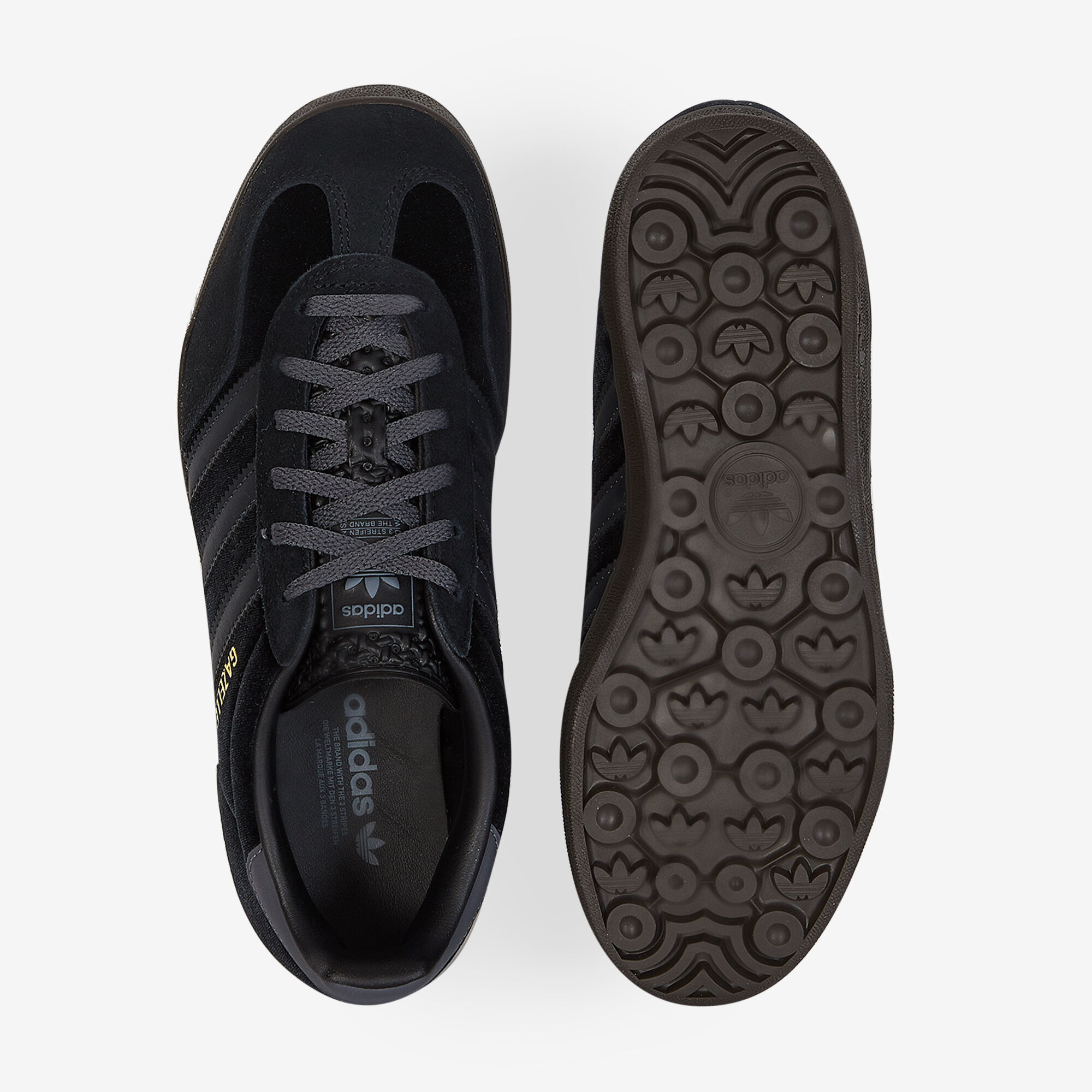 Gazelle Indoor Velvet  Noir