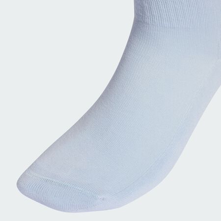 ADIDAS ORIGINALS 3-Stripes Knee Socks 2 Pairs Off White / Crystal Sky UNISEX