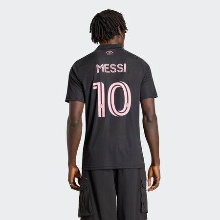 ADIDAS PERFORMANCE Inter Miami CF Away Jersey Messi Black / Bliss Pink MEN