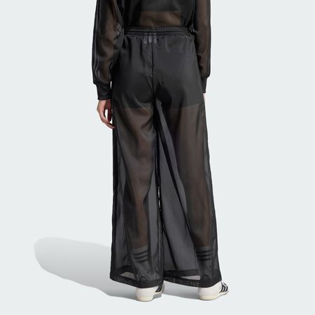 ADIDAS ORIGINALS Adicolor Sheer Track Pants Black WOMEN