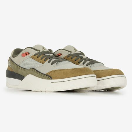 JORDAN FLIGHT COURT KHAKI/WHITE MEN