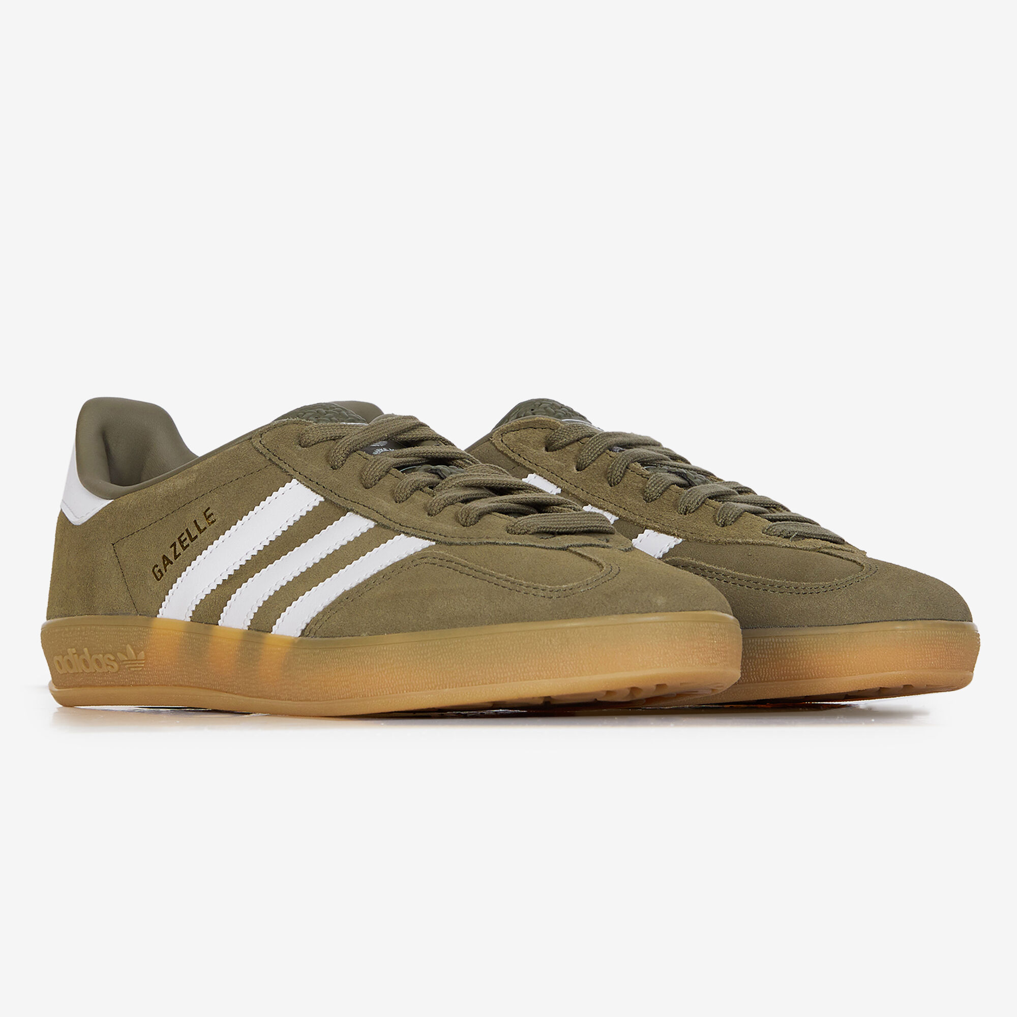 Gazelle Indoor  Kaki/blanc