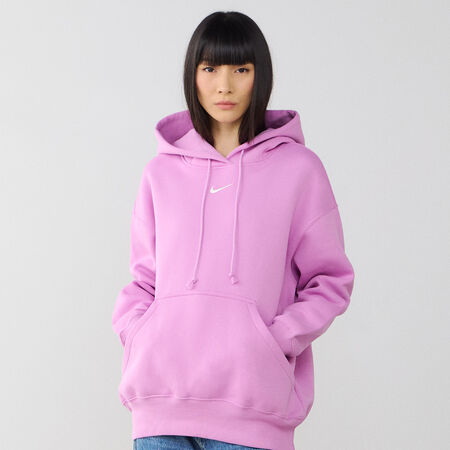 NIKE HOODIE PHOENIX LONG OVERSIZED ROSE FEMME