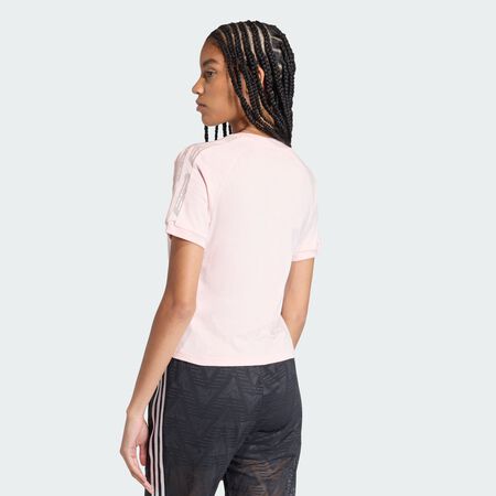 ADIDAS ORIGINALS T-SHIRT CALI DENTELLE Sandy Pink FEMME