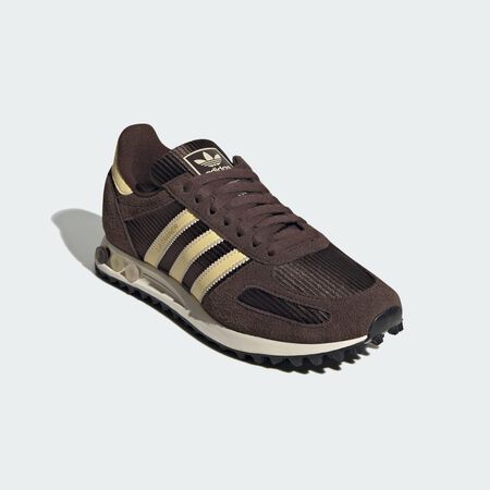 ADIDAS ORIGINALS LA TRAINER OG BROWN/YELLOW WOMEN