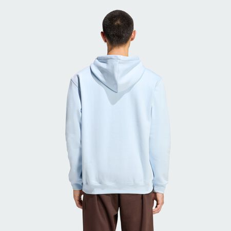 ADIDAS ORIGINALS Sweat-shirt &agrave; capuche ample Tr&egrave;fle Essentials Crystal Sky HOMME