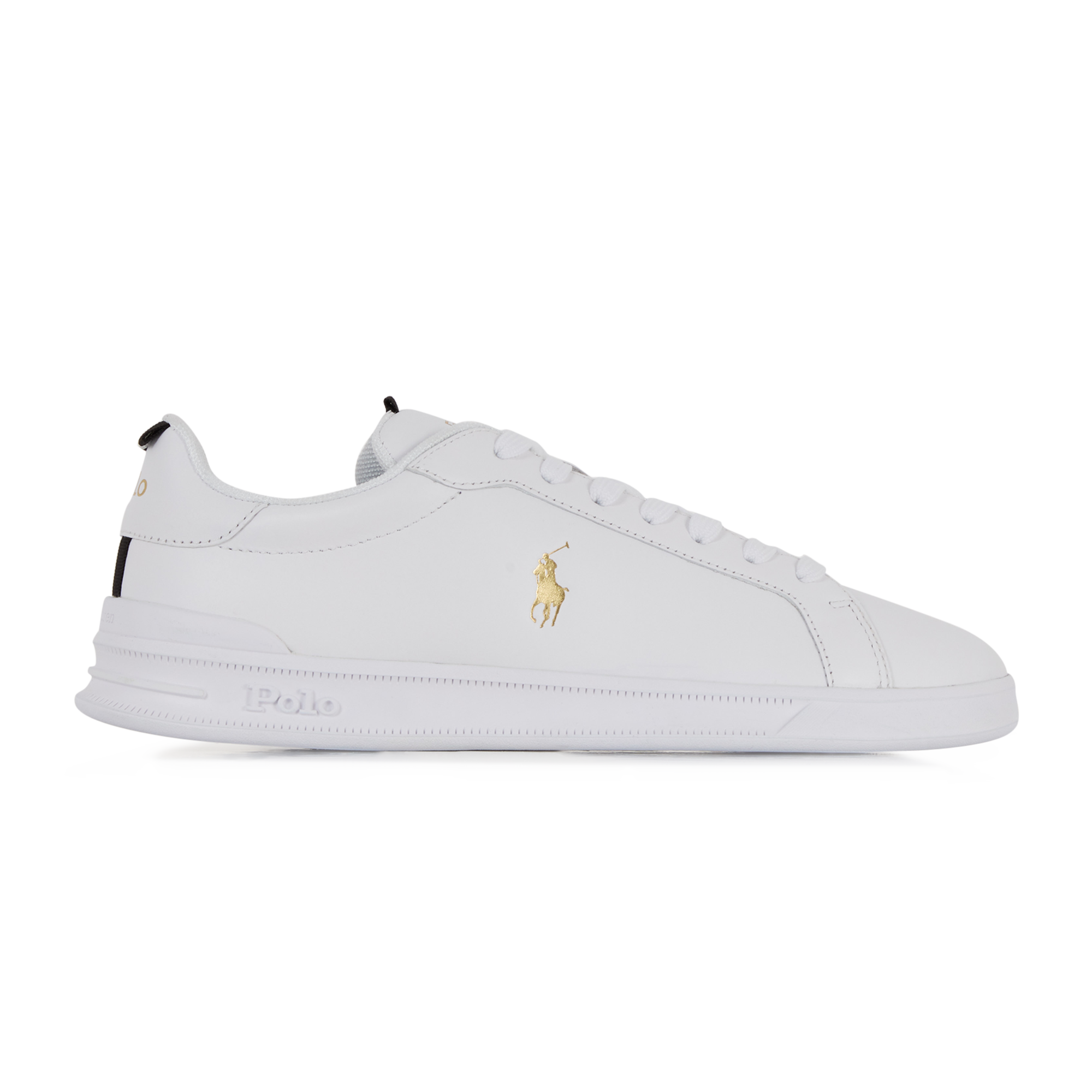 Heritage Court Chaussure Blanche Ralph Lauren POLO RALPH