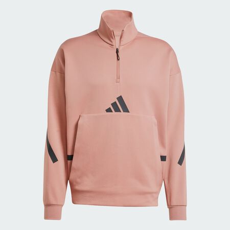 Sweat-shirt 1/4 zip adidas Z.N.E. : Warm Clay