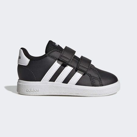 Chaussure à scratch Grand Court Lifestyle : Core Black / Cloud White / Core Black