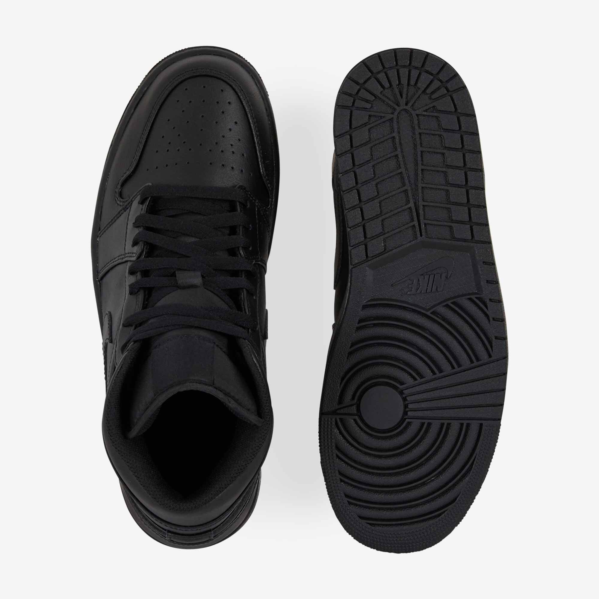 Basket montant homme noir jordan hot sale