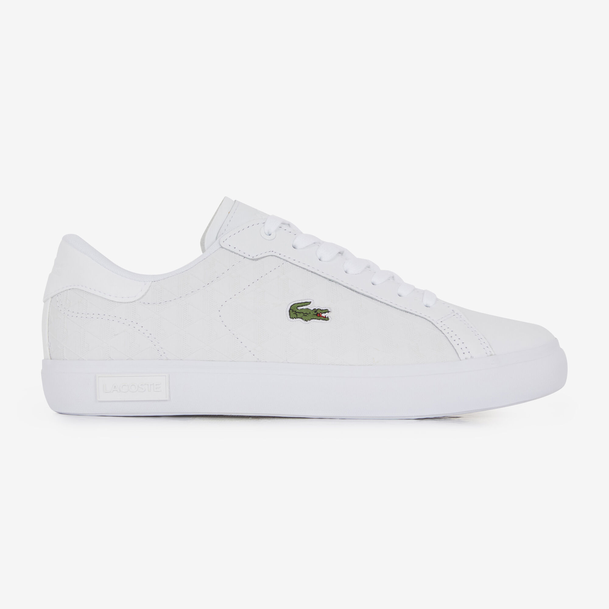 Basket homme blanche lacoste outlet