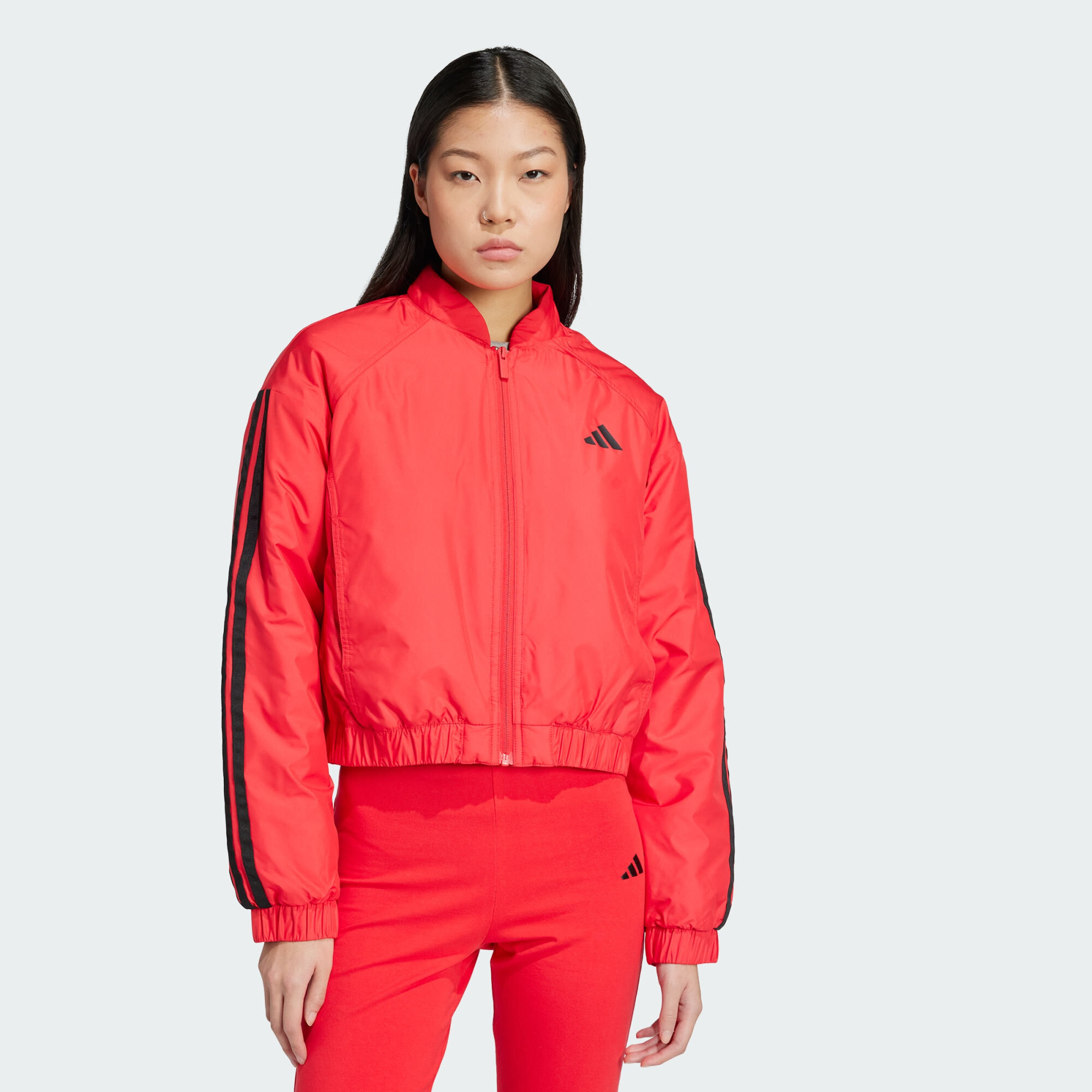 Veste adidas rouge on sale