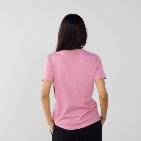 NIKE TEE SHIRT CLUB PINK/WHITE WOMEN