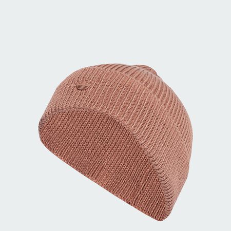 ADIDAS ORIGINALS Bonnet Everyday Icons badge Trèfle en métallisé ton sur ton Warm Clay MIXTE