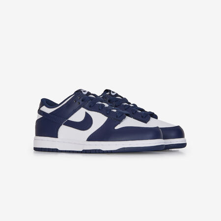 NIKE dunk DUNK LOW WHITE/NAVY BLUE TODDLERS