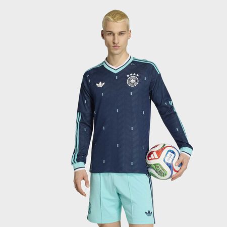 ADIDAS PERFORMANCE Maillot manches longues Ext&eacute;rieur Allemagne 26 Authentique Collegiate Navy HOMME