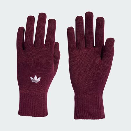 ADIDAS ORIGINALS Adicolor Smartphone Gloves Maroon MEN