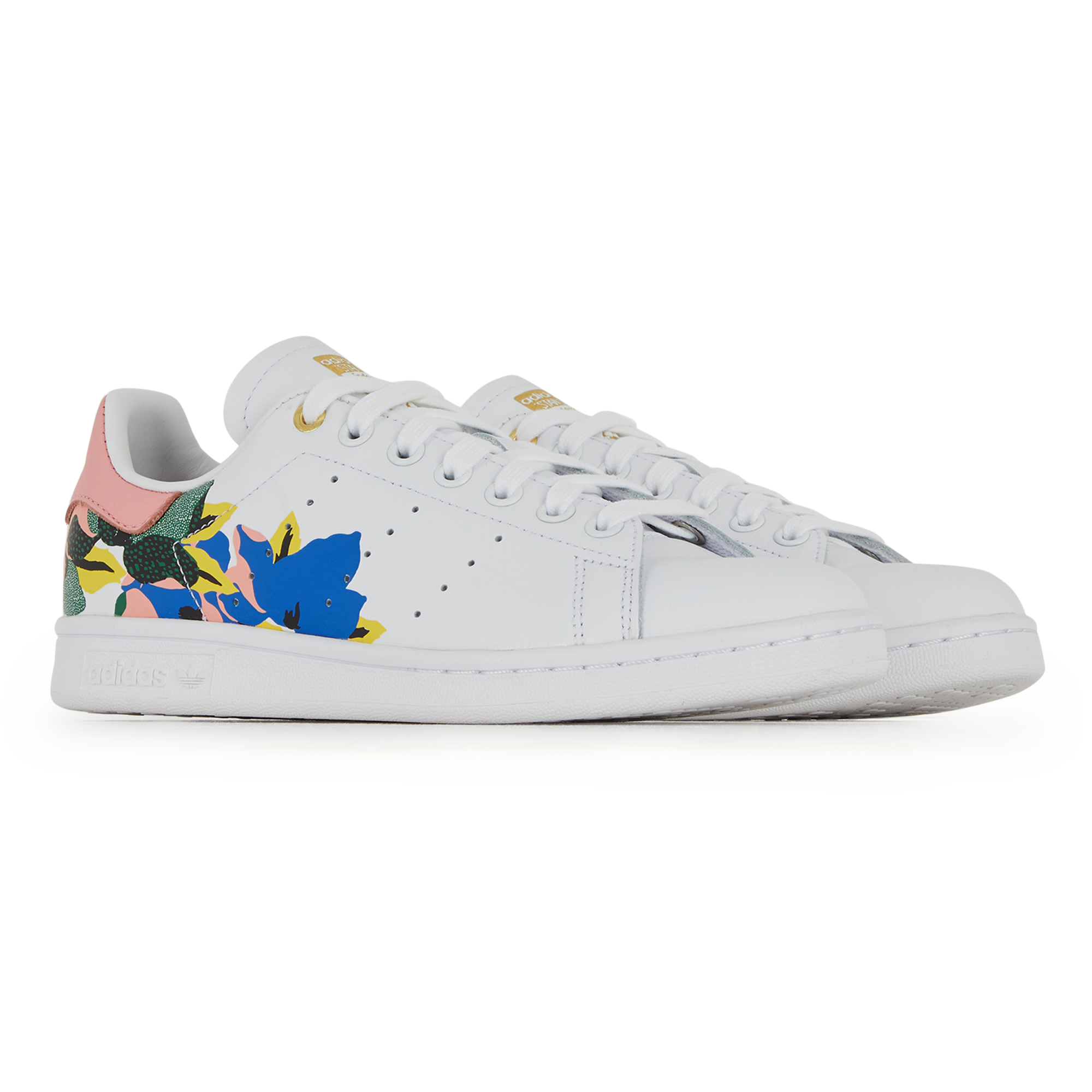 stan smith croco Cyan femme