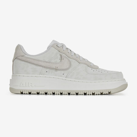 AIR FORCE 1 LUXE : WHITE/GREY