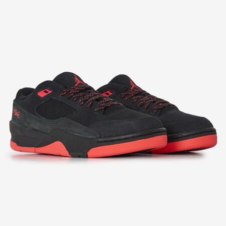 JORDAN FLIGHT COURT BLACK/RED MEN