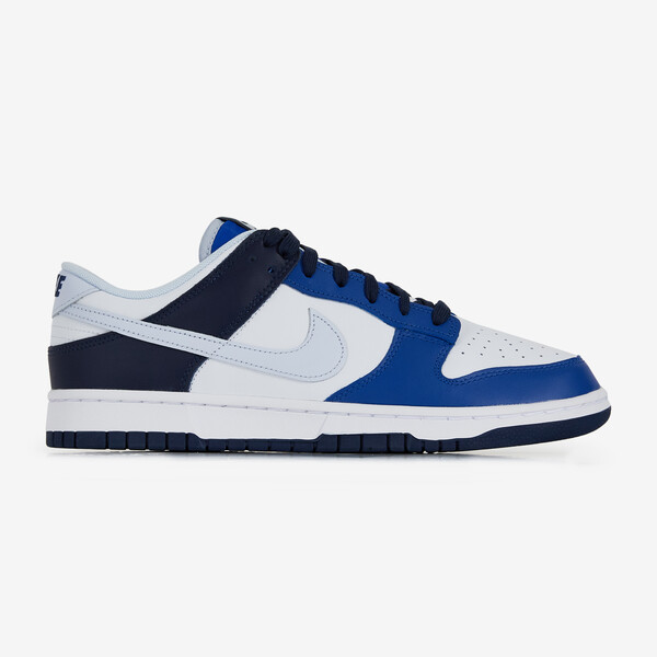 Nike Dunk Low Nike Blanche Et Bleu Homme NIKE DUNK LOW SNEAKERS
