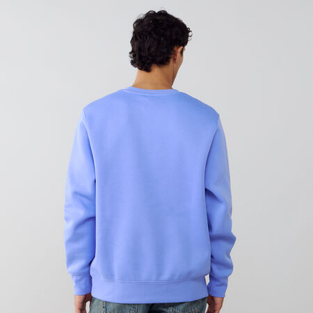 NIKE SWEAT CREW CLUB BLEU/BLANC HOMME
