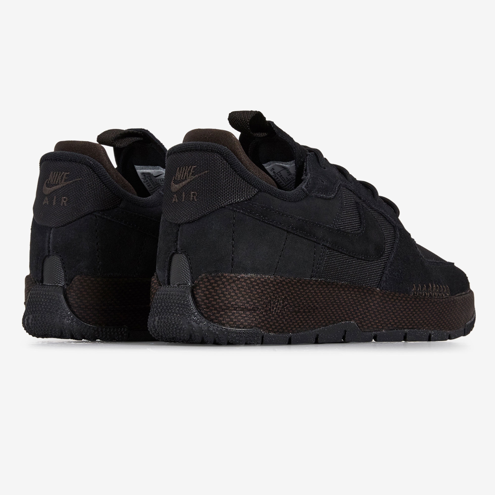 NIKE AIR FORCE 1 WILD NOIR NOIR SNEAKERS FEMME Courir
