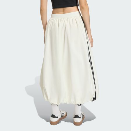ADIDAS ORIGINALS BALLOON LONG SKIRT Off White WOMEN
