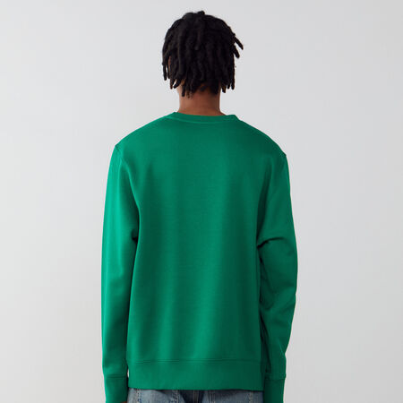 NIKE SWEAT CREW CLUB GREEN/WHITE MEN