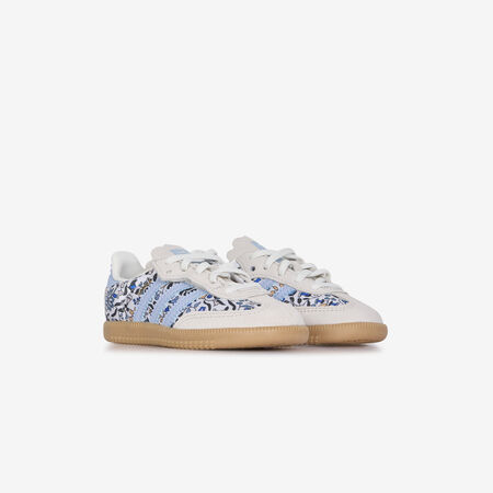 ADIDAS ORIGINALS samba SAMBA OG LIBERTY CF GRIS/BLEU BÉBÉ