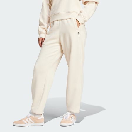 ADIDAS ORIGINALS Essentials Fleece Loose Joggers Wonder White WOMEN