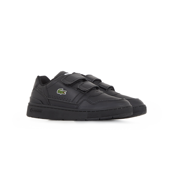 LACOSTE T CLIP CF NOIR NOIR NOIR SNEAKERS ENFANT Courir