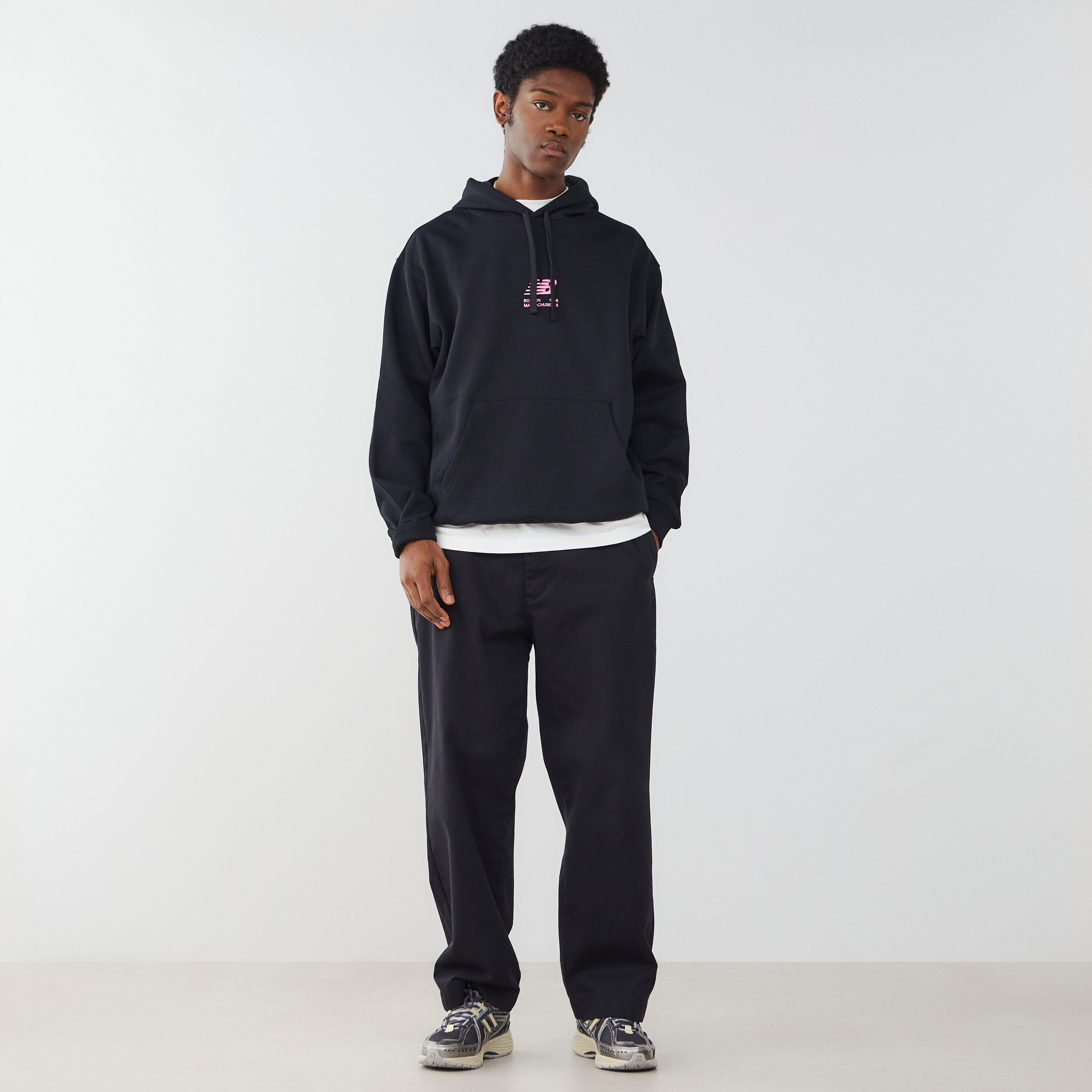 Hoodie Embro Logo Boston 06 - vue 3