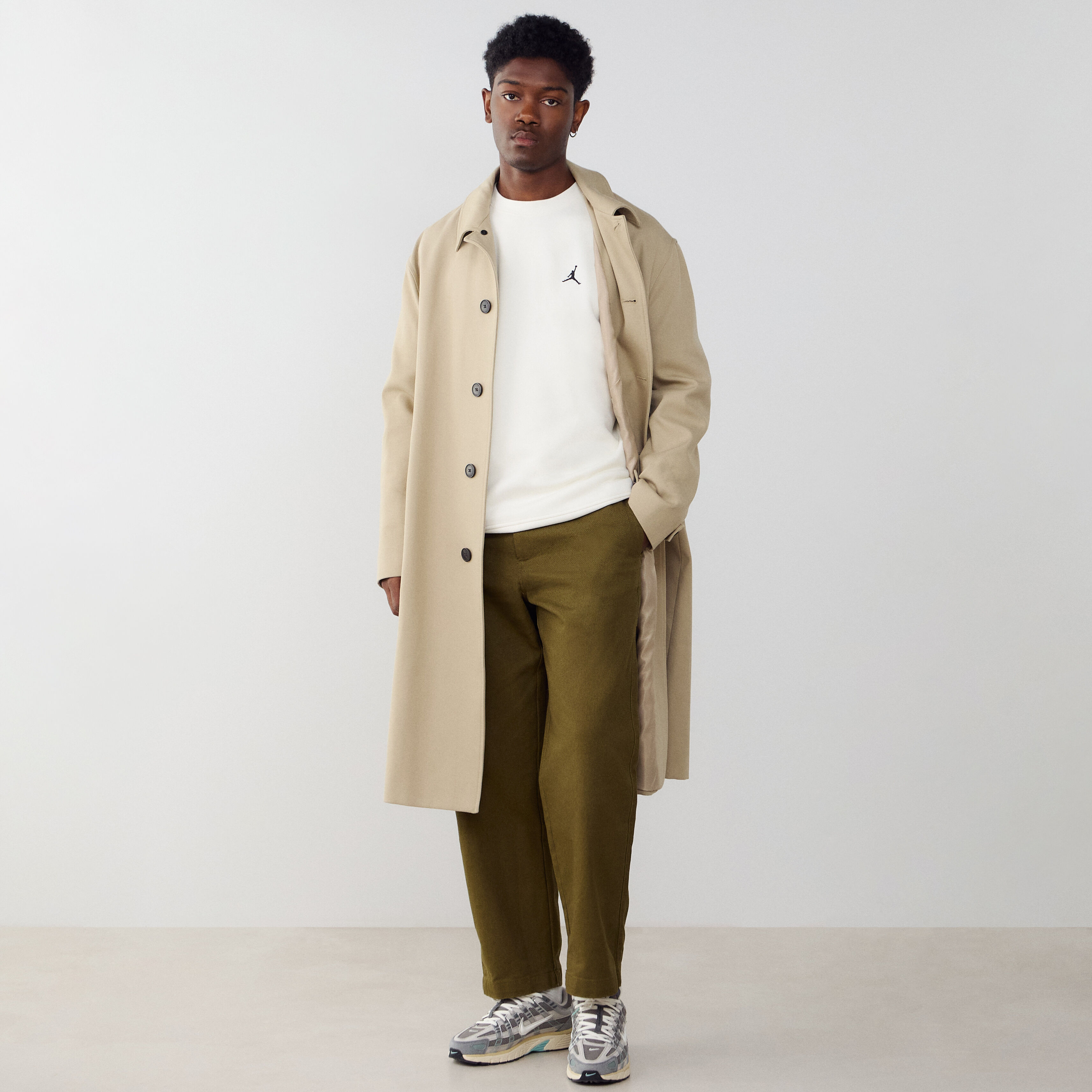 Sweat Crew Brooklyn Ecru - vue 3