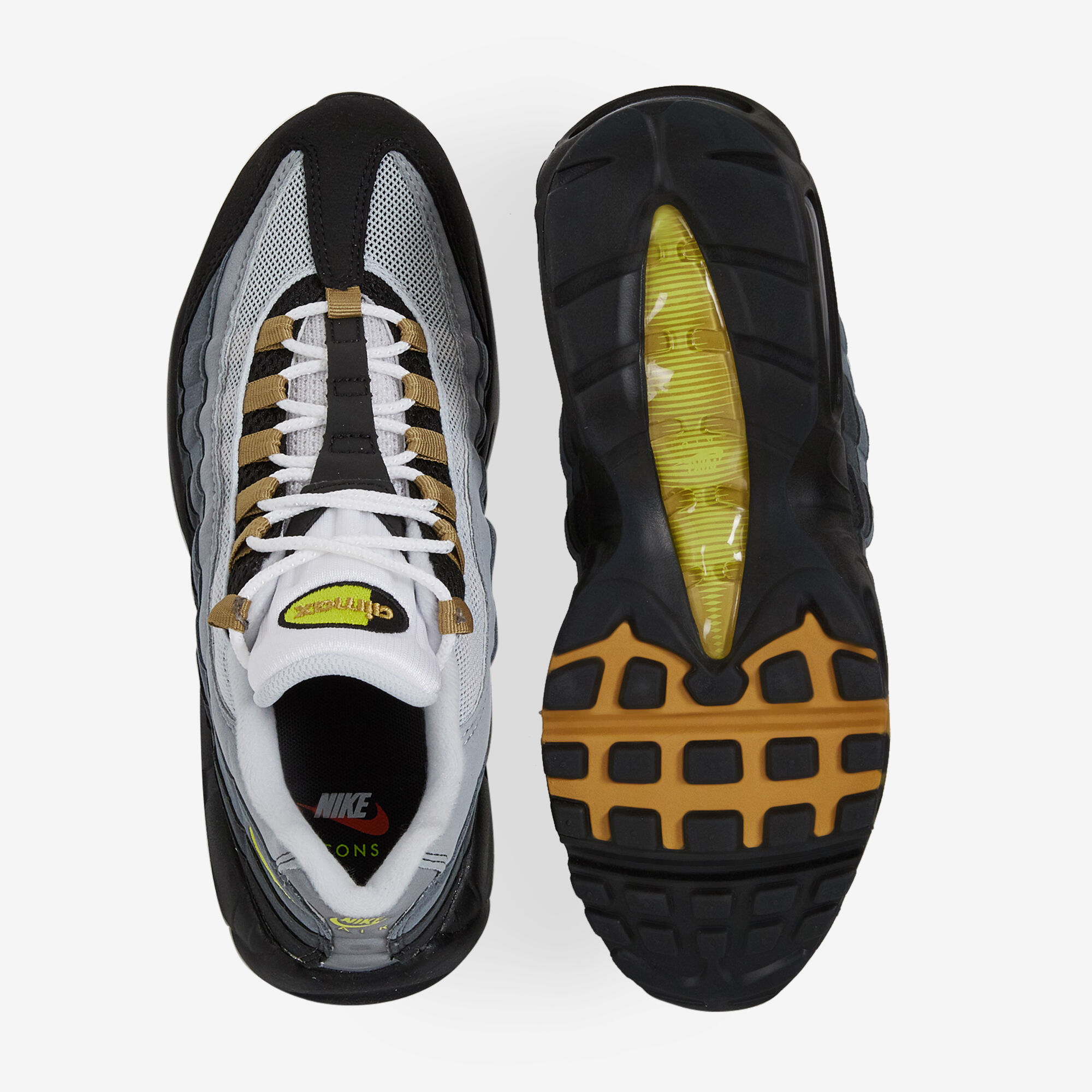 NIKE AIR MAX 95 NOIR GRIS SNEAKERS HOMME Courir