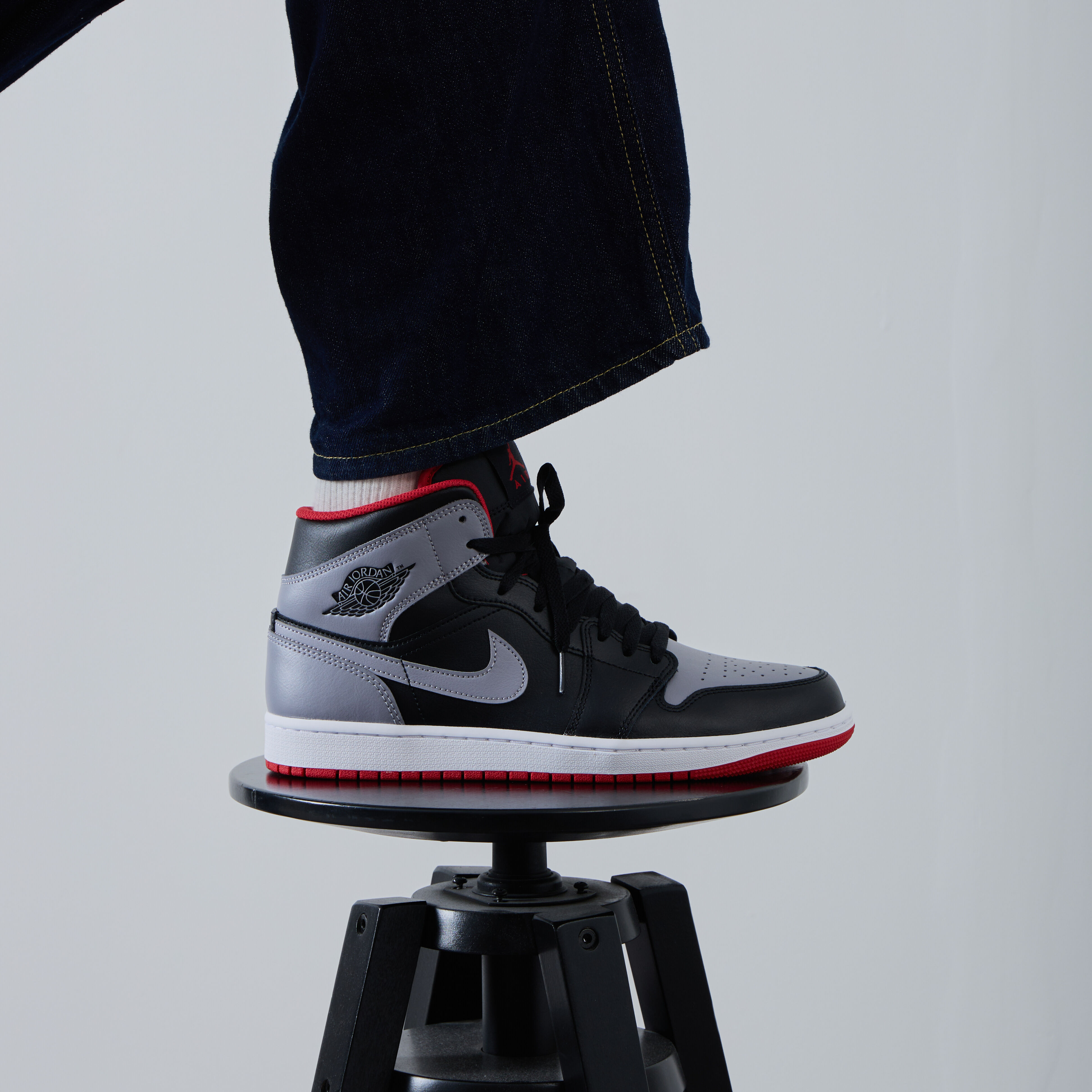 Jordan 1 gris noir hotsell