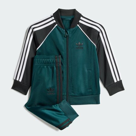 ADIDAS ORIGINALS Survêtement Adicolor SST Enfants Aurora Ivy / Black / White BÉBÉ