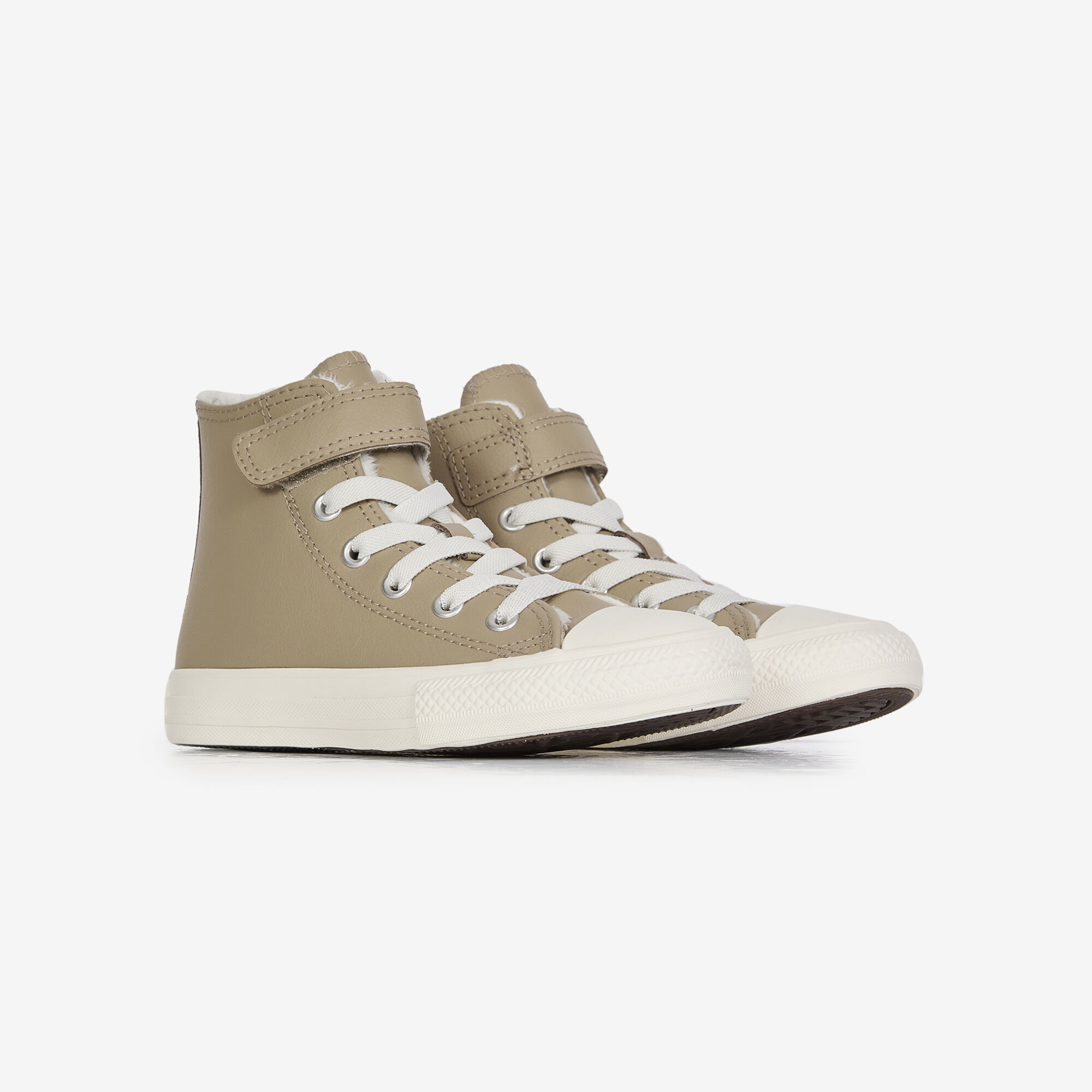 Chuck Taylor All Star Leather + Fuzzy Lining Easy On - vue 6
