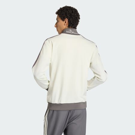 ADIDAS PERFORMANCE VESTE DE SURV&Ecirc;TEMENT HOMMES MERCEDES - AMG PETRONAS FORMULA 1 TEAM SILVER ARROWS ICON Off White / Granite HOMME