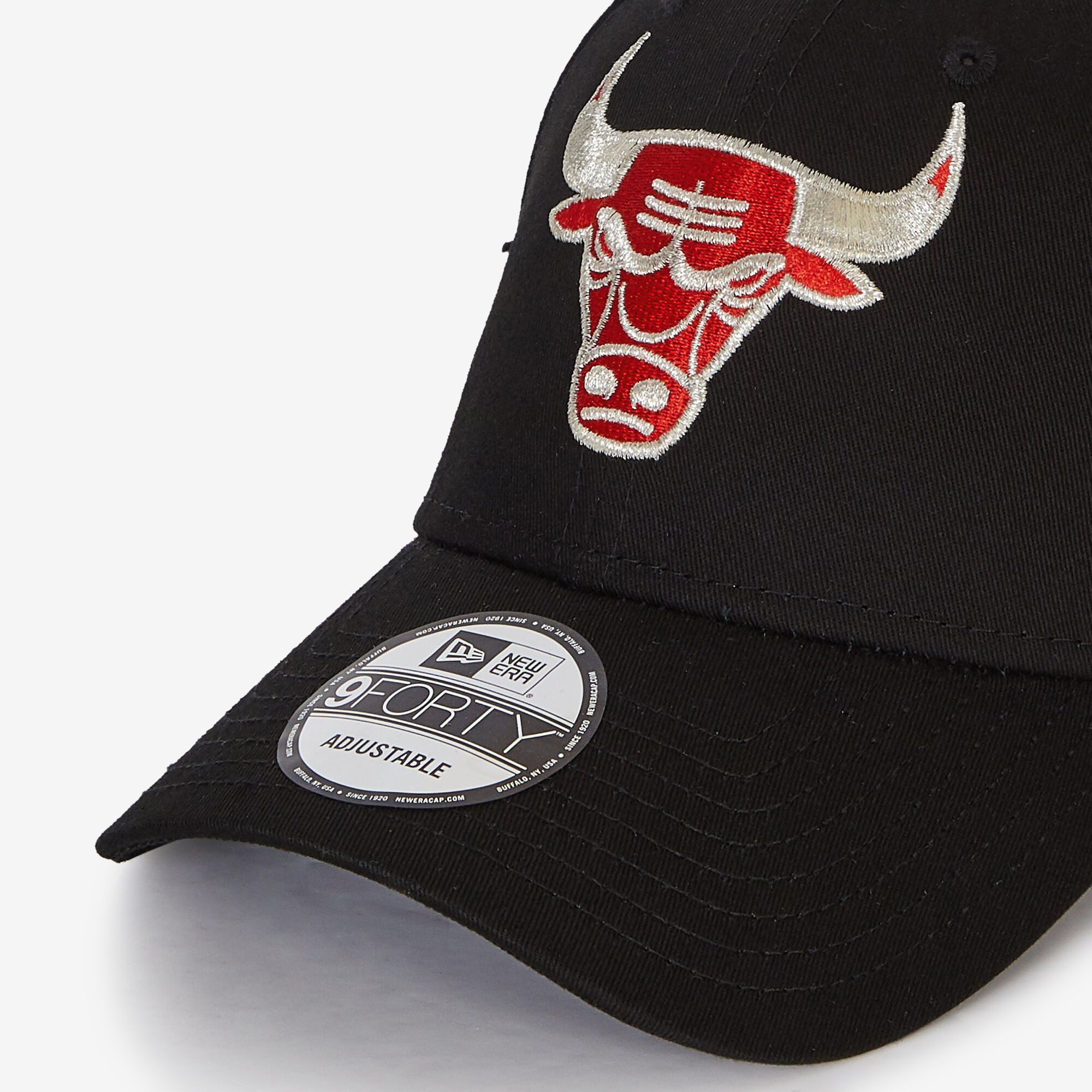Casquette New Era 9FORTY Chicago Bulls Metallic NBA Cap Unique - vue 5