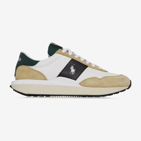 POLO RALPH LAUREN TRAIN 89 BLANC/BEIGE HOMME