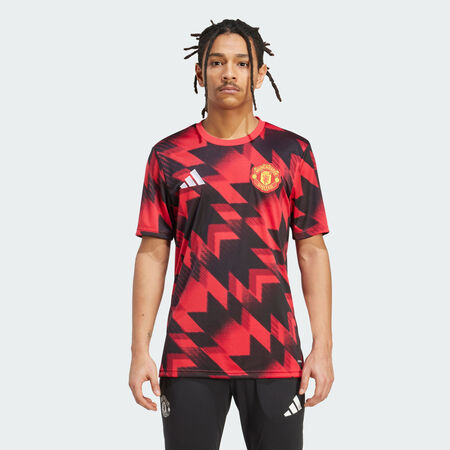 ADIDAS PERFORMANCE Manchester United 25/26 Pre-Match Jersey Mufc Red MEN