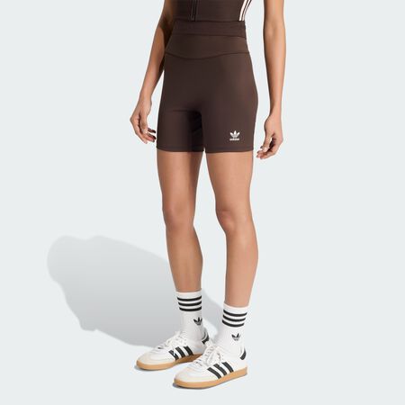 ADIDAS ORIGINALS Essentials Short Shorts Aurora Coffee WOMEN