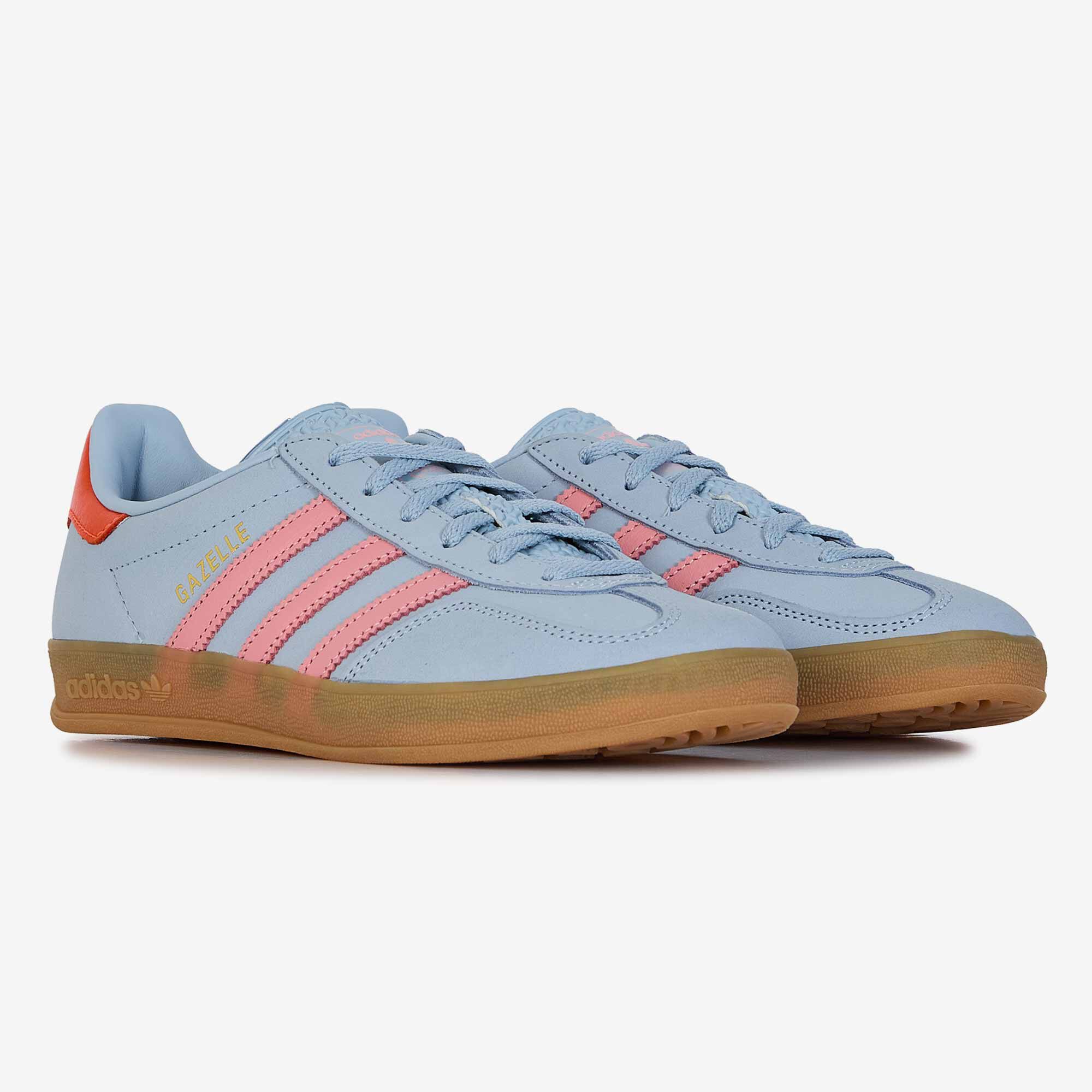 Gazelle Indoor Nubuck  Bleu/orange