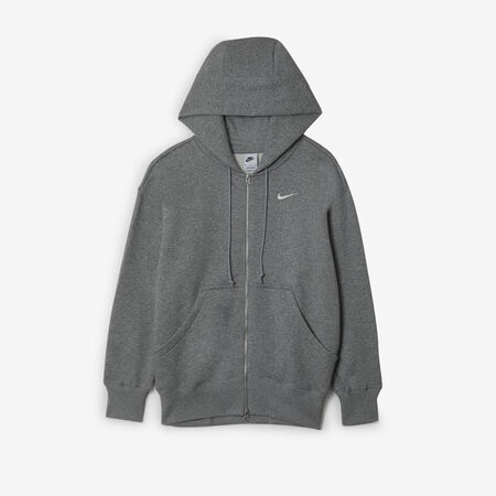 NIKE JACKET HOODIE FZ PHOENIX GRIS FEMME