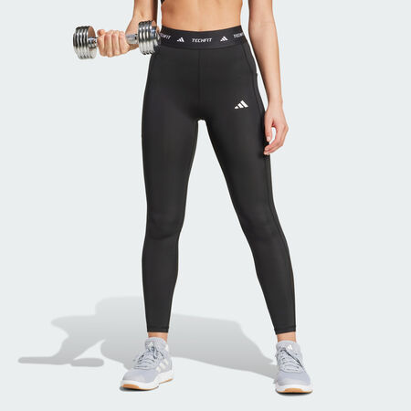 ADIDAS PERFORMANCE TECHFIT Stash Pocket Full-Length Leggings Black WOMEN