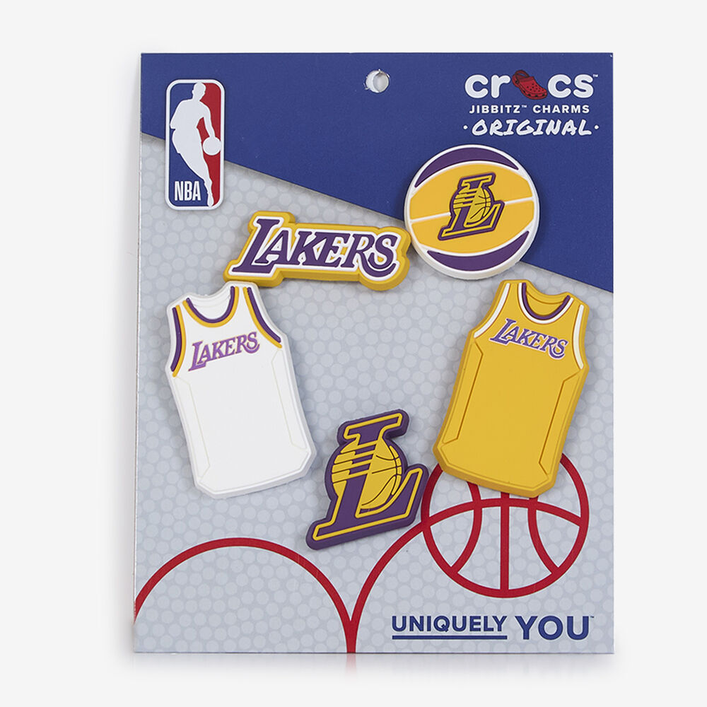 JIBBITZ NBA LOS ANGELES LAKERS 5PC