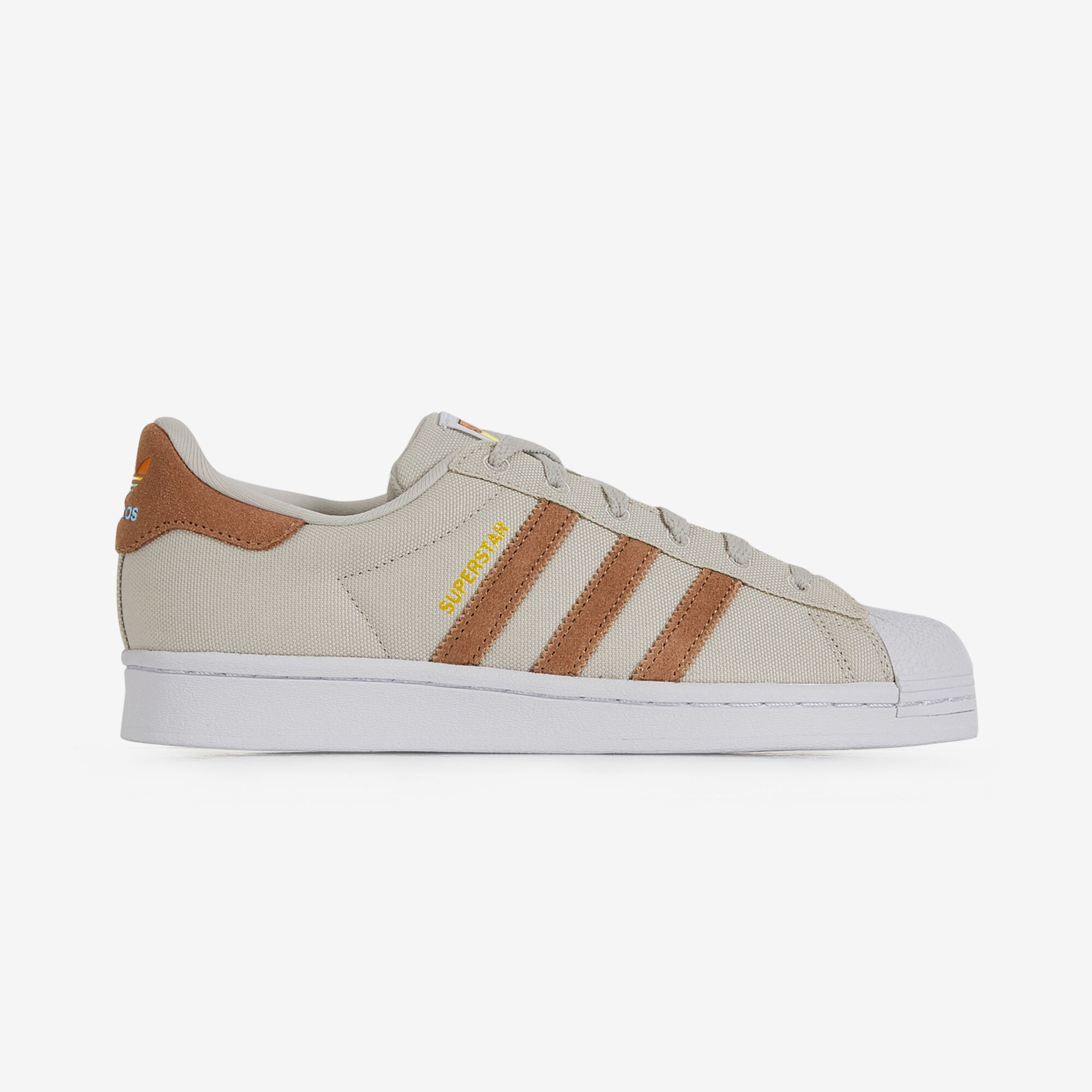 Adidas superstar on sale Beige enfant